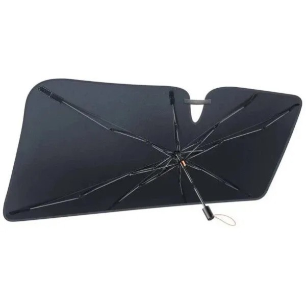 Фото - Шторка сонцезахисна для авто Baseus CoolRide Series Windshield Sunshade Umbrella Cluster Black (C20656101111-00)